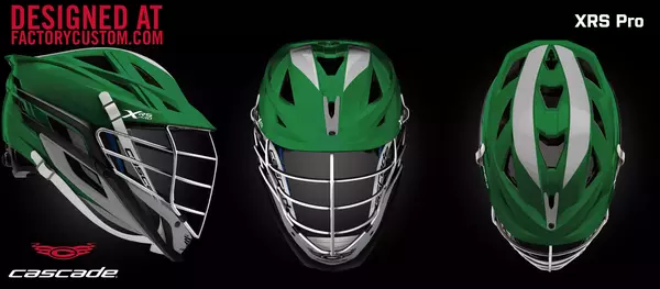 Skyline Lacrosse Cascade XRS Pro Helmet Standard Clips